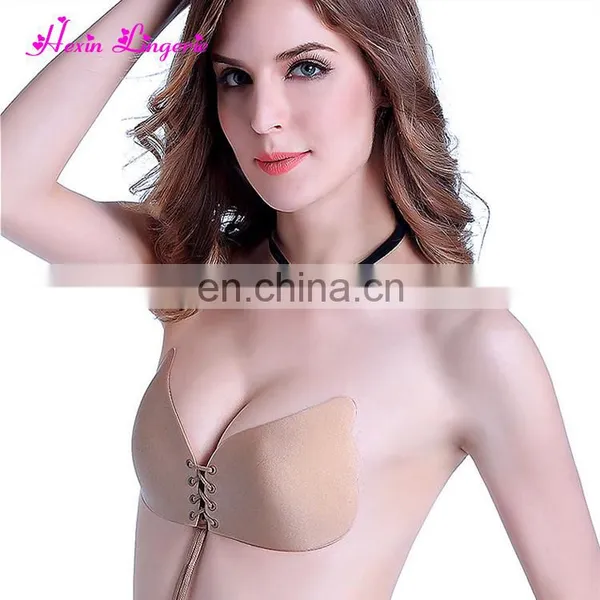 Oem Factory Women Hot Sexy Silicone Nipple Bra Inserts photo-5