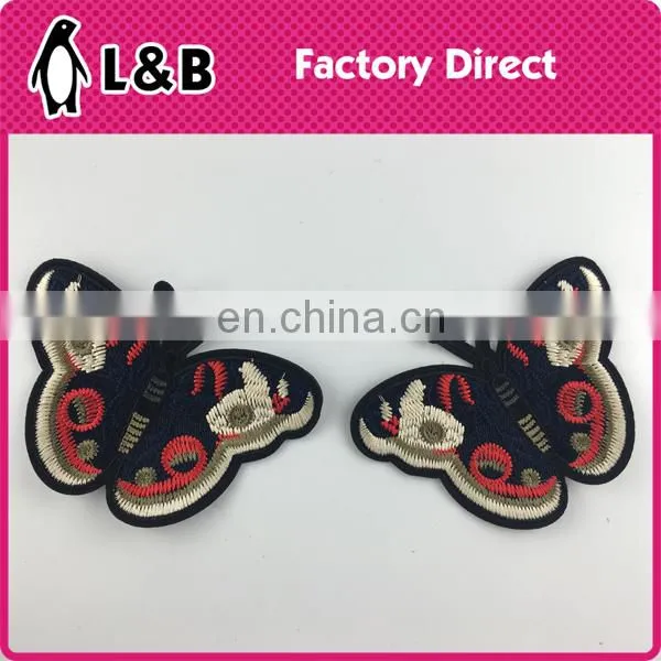 2017 Wholesale Chinese Custom Iron on Embroidery Heat Rose Patch photo-4