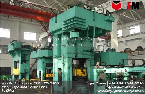J55-1000 Clutch-operated Screw Press photo-2