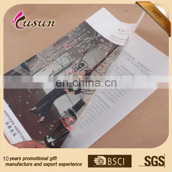 Custom Promotional A4 Size L Shape File Folder photo-6