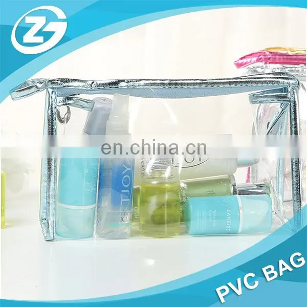 Multipurpose Waterproof Floral PVC Cosmetic Makeup Storage Travelling Bath Bag photo-5