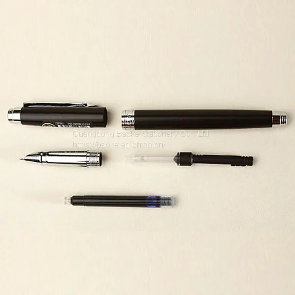 Chinese Fountain Pens,Fountain Pen Ink for Signature, 0.7mm Metal With Metal Hand Feeling photo-2