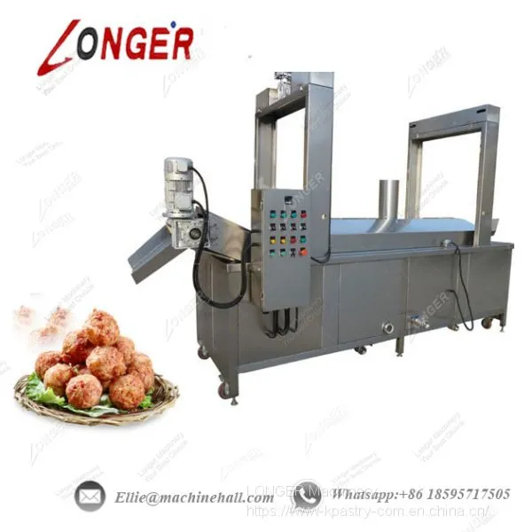 Automatic Peanut Continuous Frying Machine photo-2