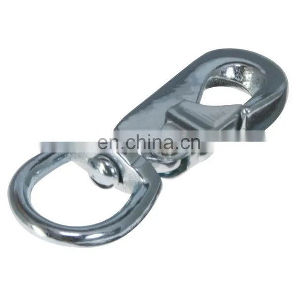 Malleable Swivel Round Clip Bolt Snap Hook