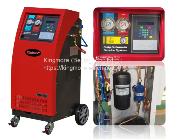 AC Refrigerant Recycle Vacuum Recharge Machine With Automatically Meet the SAE Standard photo-2