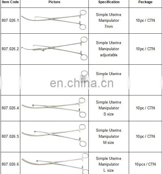 Gynaecology Surgical Instruments of Morcellator Uterus Resetting Equipment With Good Equality photo-6