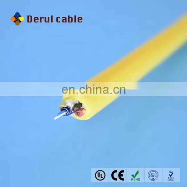 2 Core Umbilical Cord ROV Buoyancy Floating Submarine Cable With Single Fiber Optic Cable photo-5
