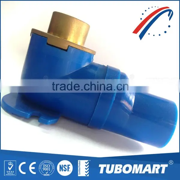 Lowest Price Bule Malleable Compression Brass Fitting Plumbing Union for Pex Gas Pipe photo-5