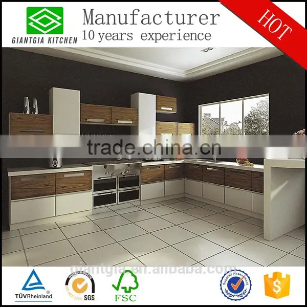 2016 Popular MDF Kitchen Cabinet Kitchen Cabinet Model