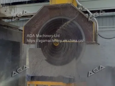Automatic Stone Cutter/Multi Blades/Discs Block Cutter/Stone/Granite/Marble/Limestone Cutting Machine/Stone Block Saw (DQ2200/2500/2800) photo-5