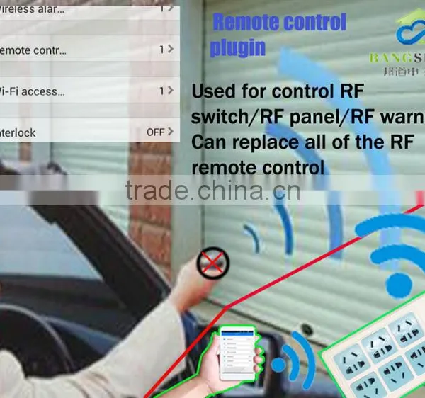 APP Remote Control 3 Outlets 6 Plugs Extension Home Alarm Smart WiFi Power Socket Compatible With 16pcs 315Mhz OR 433Mhz Sensors photo-4