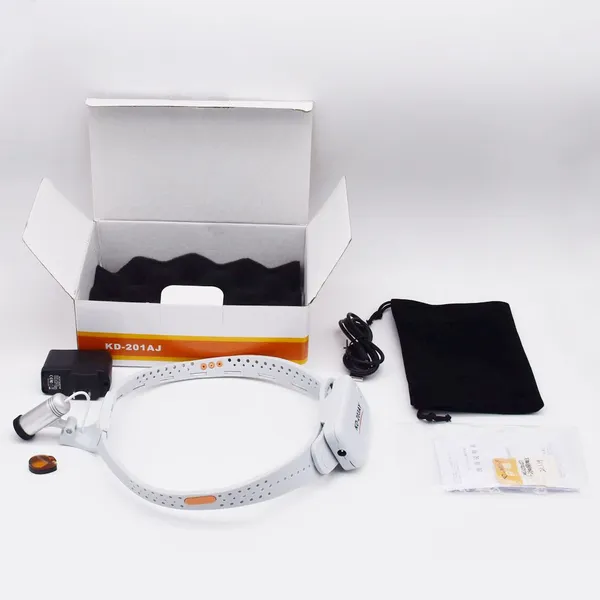 3W LED Portable Soft Belt Dental ENT Examination Surgery Integration Wireless Medical Head Lamp photo-5
