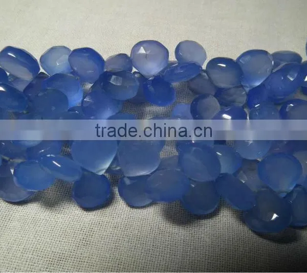Onyx All Color Chalcedony Briollete Chicklets Drops Gemstones Cabochon Calibrated