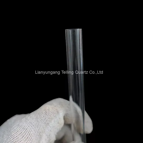 Custom Size Clear Quartz Glass Tube Fused Quartz Tube photo-5