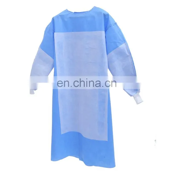 Standard Hospital SMS Surgical Gown Medical Disposable Waterproof Gown Sterile photo-3