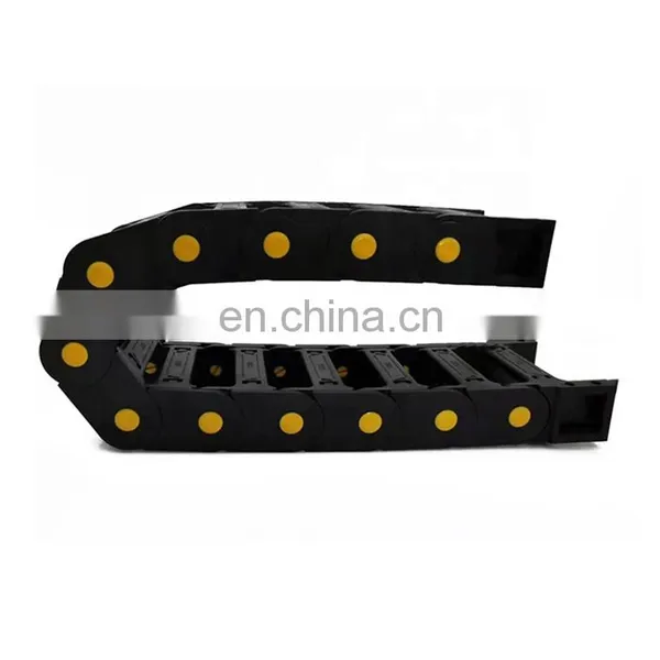 Manufacturer Supply Carrier Chain Cable Plastic 35/45/56/65mm Plastic Height Nylon Cable Drag Chain With Cable Chain photo-4