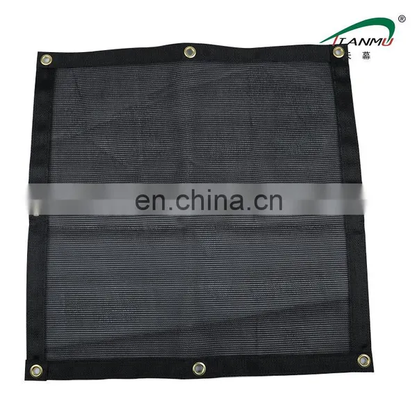 Customized Various Colors of High-density Polyethylene Round Wire Sun Screen Shade Net