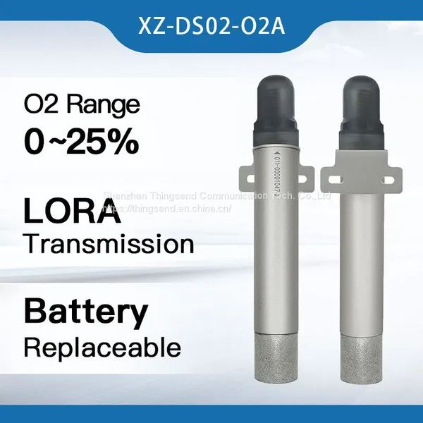 LoRa Long Distance O2 Detector Wireless Oxygen Sensor