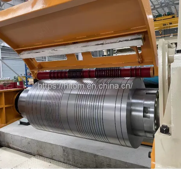 0.5 - 2 X 800mm Carbon Steel Coil Cutting Winding Machine photo-2