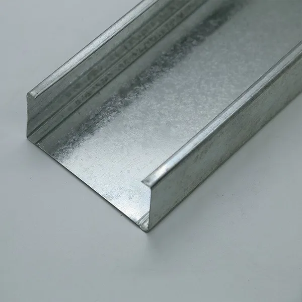 Galvanized Extruded Steel Profiles/Drywall Stud Track Furring Channel photo-4