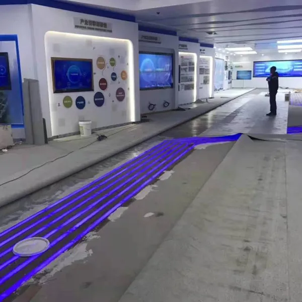 Customized Waterproof Led Long Strip Floor Tile Lights for Outdoor Squares, Embedded U-shaped Stainless Steel Buried Light Strips photo-5