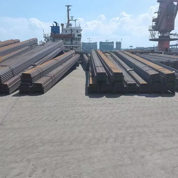 Prime Material Cold Rolled Z Shaped Metal Pile Q235, Q345, Q390 U Type Steel Sheet Pile photo-2