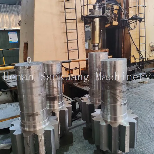 Hardened and Tempered Gear Shaft, 40Cr Material, <0.8μm Surface Roughness, Heavy Duty photo-5