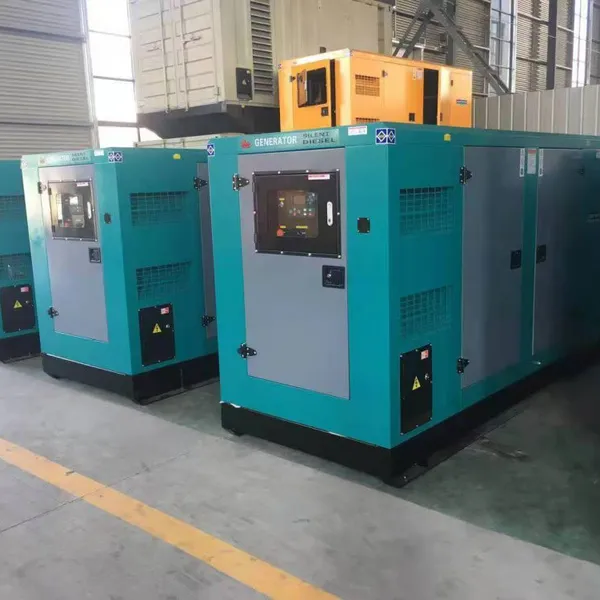 80kw 100kw 120kw Ensemble de générateur diesel silencieux avec moteur alimenté