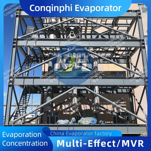 PLC Controlled Vacuum Evaporator-Crystallizer for High Efficiency 60°C Operation