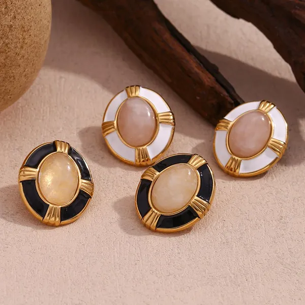 Wholesale Stainless Steel Earrings With 1-Year Warranty, 304 Grade, Nickel-Free photo-4