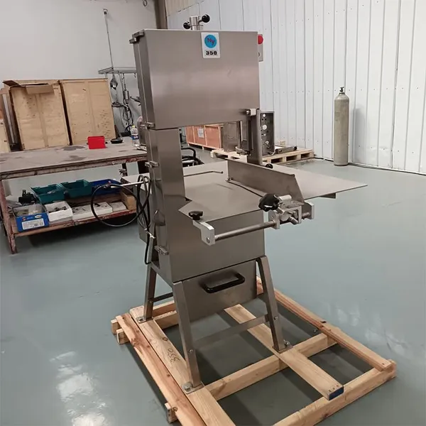 QD-350 High Efficiency Bone Saw Machine 2.2KW Commercial Meat Cutting Equipment With Optional Safety Pusher photo-3