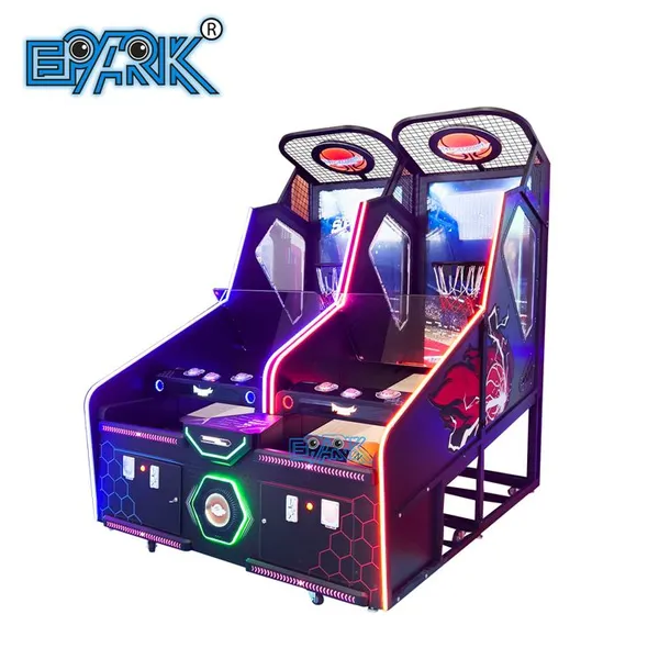 2 Player Basketball Arcade Machine Dual Lane Shooting Game for FECs Game Centers Shopping Malls and Commercial Amusement Venues photo-3