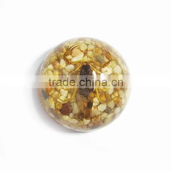 Promotional Gifts Glow in Dark Semicircle Crystal Ornament photo-5