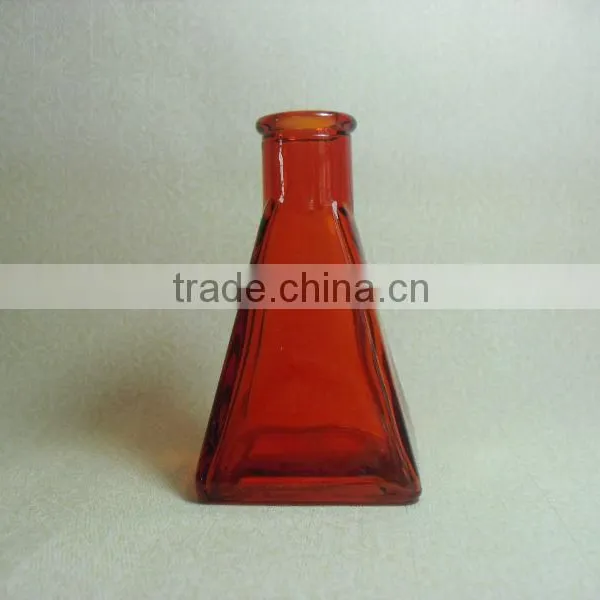 Orange Colour Glass Aromatherapy Diffuser Bottle photo-4