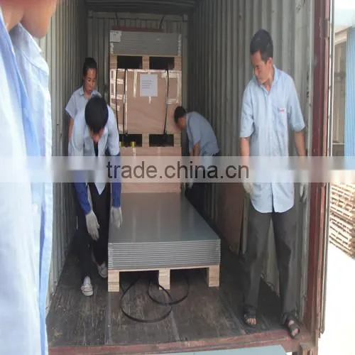 3mm Silver Brushed MEGABOND Aluminium Panel China photo-4