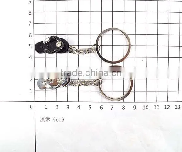 Custom Metal Keychain Promotional Cute Shoes Keychain photo-5