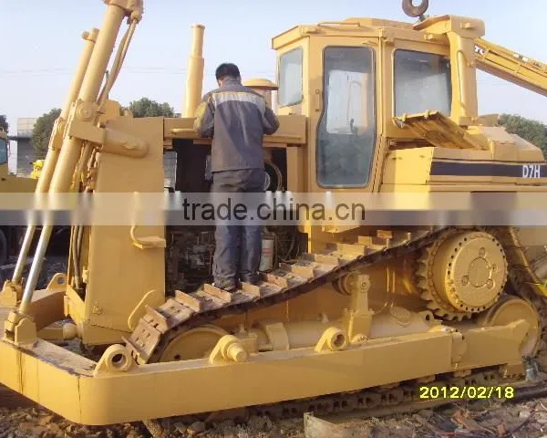 Strong Reliability Popular Used Good Condition Bulldozer D7H for Cheap Sale in Shanghai photo-2