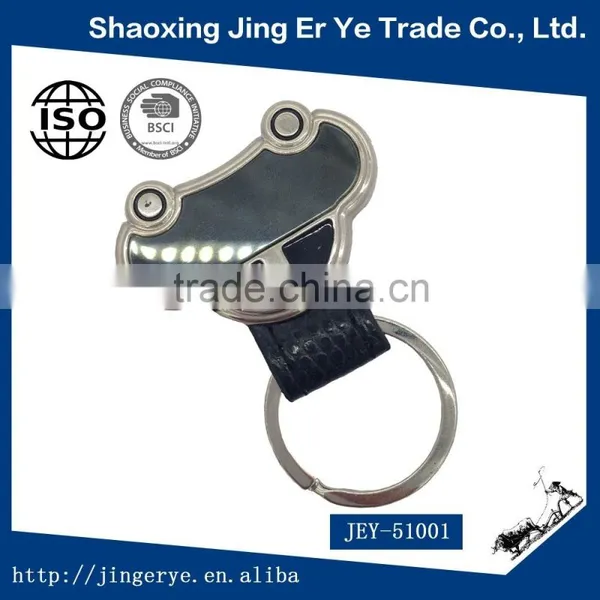 Wholesale Metal And PU Car Shaped Metal Key Rings photo-2
