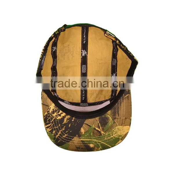 Bulk Hot Selling Custom Promotional Flat 5 Panel Army Military Cap Quality Choice photo-3