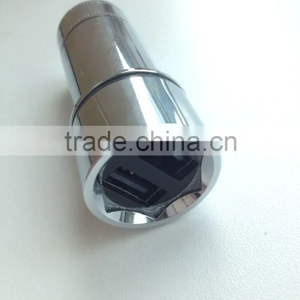 Stainless Steel Car Bullet Charger