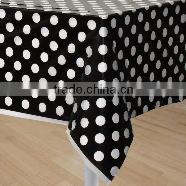 High Quality Plastic Table Cover for Party Products Supplies photo-2