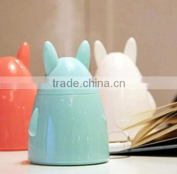 2016 New Creative Rabbit USB Humidifier Home Office Mute Mini-car Decoration Car Air Purifier photo-4