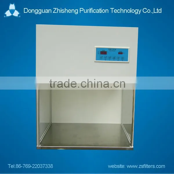 Benchtop laminar flow hood for laboratory
