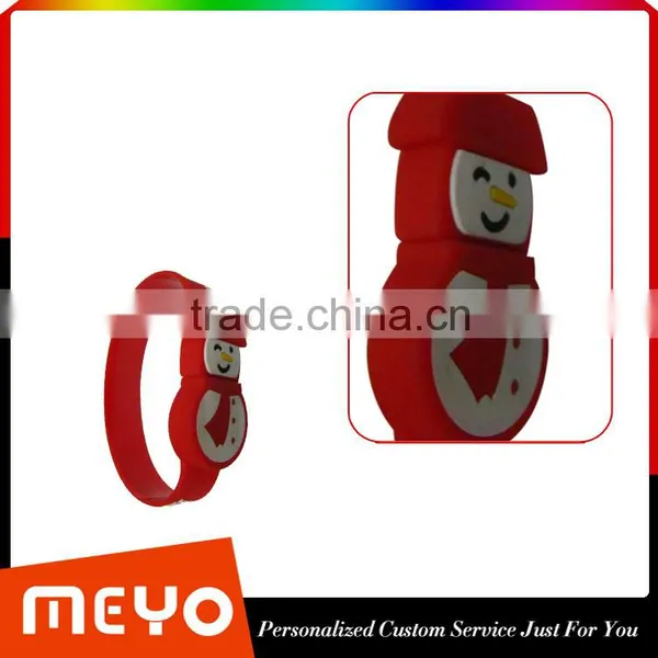Warehouse Christmas Gift Custom Snowman USB Flash Drive photo-3