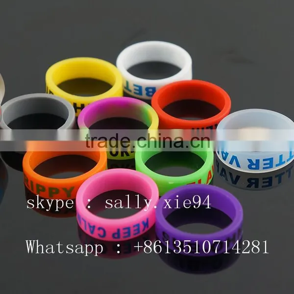 Silicone Vape Band Checp Vape Band Circle Ring Nonstick Silicone Vape Band photo-6