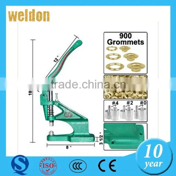 WELDON Small Easy operate hand presses eyelet machine tool
