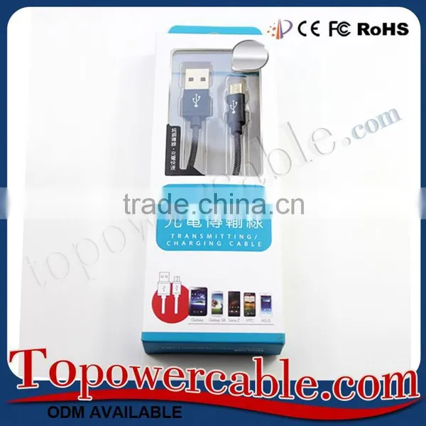 Factory Supply 2016 New Premium Micro-USB To USB Data Transfer Cables Leads photo-5