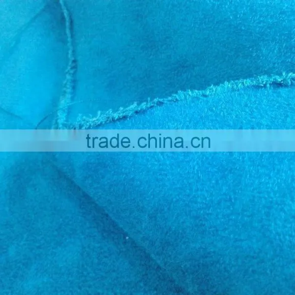 100% Polyester Thickening Warp Suede Fabric