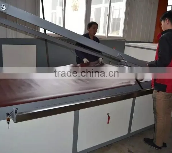 KC2500-DS PVC Film Vacuum Membrane Press Heating Machine for Cabinet Coating photo-4