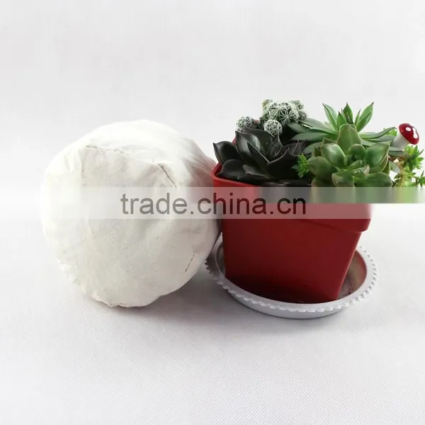 Eco-friendly Canvas Round Bottom Drawstring Bag for Packing photo-5